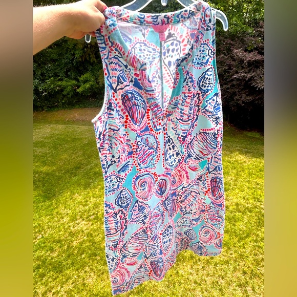 Lilly Pulitzer Shell Me About it Estrada Shift Dress- Sundress - Size M - Picture 12 of 15